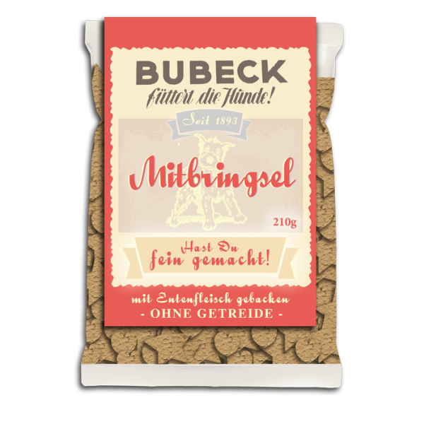 Bubeck - Leckerli ,, Der Mitbringsel'',210gr.