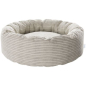 Preview: Katzen & Hundebett Cusio S (Ø 50 cm), hellgrau