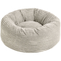Preview: Katzen & Hundebett Cusio S (Ø 50 cm), hellgrau