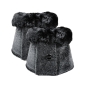 Preview: EQuest Hufglocke Premium schwarz Glitzer,Gr L