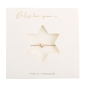 Preview: Armband - ,,Only for You''- Stern - rosévergoldet