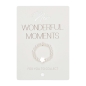 Preview: Ring - "New Wonderful Moments" - versilbert - Blume