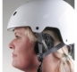 Preview: earbags Ohrenwärmer Helmet mit Band,schwarz Gr. S