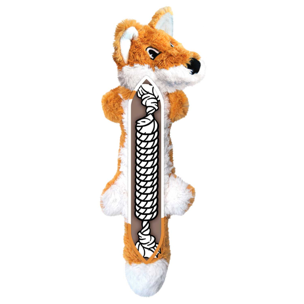 Hundespielzeug KONG® Scrunch Knots Fuchs 40 cm