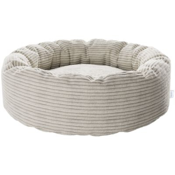 Katzen & Hundebett Cusio S (Ø 50 cm), hellgrau