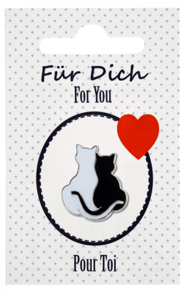 Katzen-Pin "Für Dich"