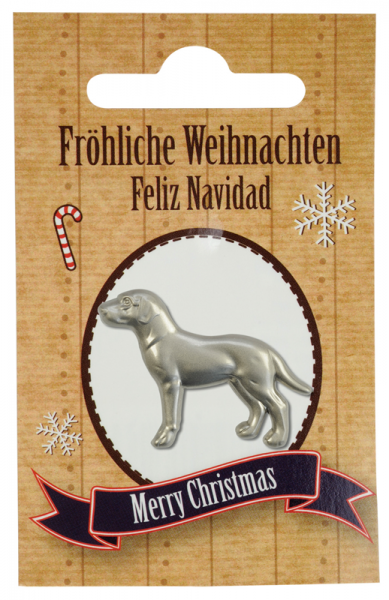 Hunde Pin ''Weihnachten''