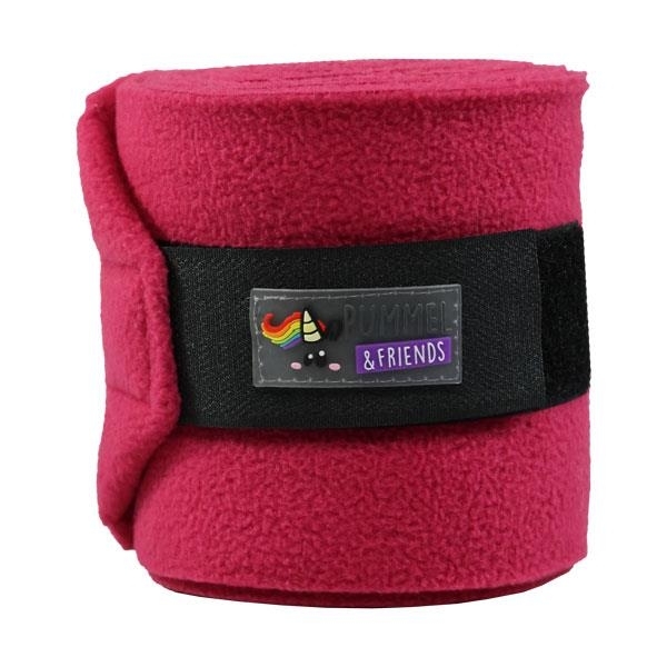 EQuest Bandagen ALPHA FLEECE Pummel & Friends Sparkle, viola red