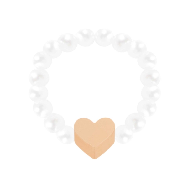 Preview: Ring - "New Wonderful Moments" - rosévergoldet - Herz