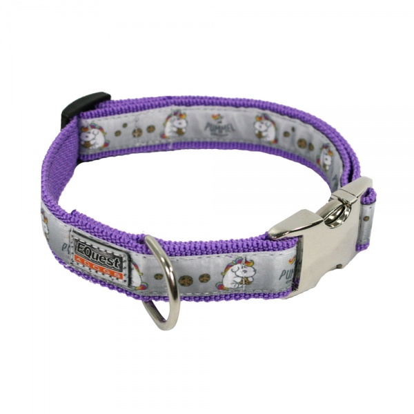 EQuest Halsband ,,Pummel Keks'' ,lila