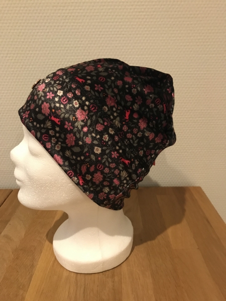 Beanie IRHVelvet Flowerbomb AOP