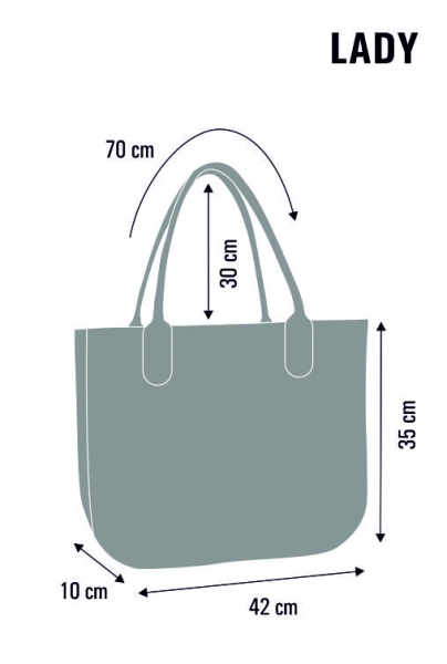 Filztasche LADY XL »Marocco«