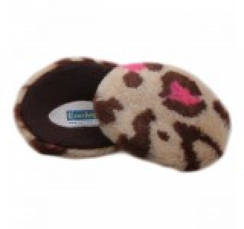 earbags Ohrenwärmer Fashion , Kunstfell Braun/Pink Gr. M