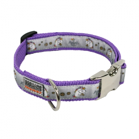 EQuest Halsband ,,Pummel Keks'' ,lila