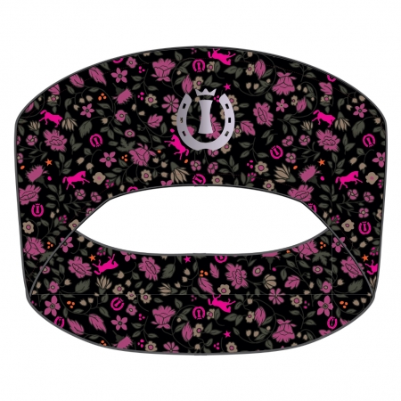 Stirnband IRHVelvet Flowerbomb AOP