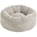 Katzen & Hundebett Cusio S (Ø 50 cm), hellgrau